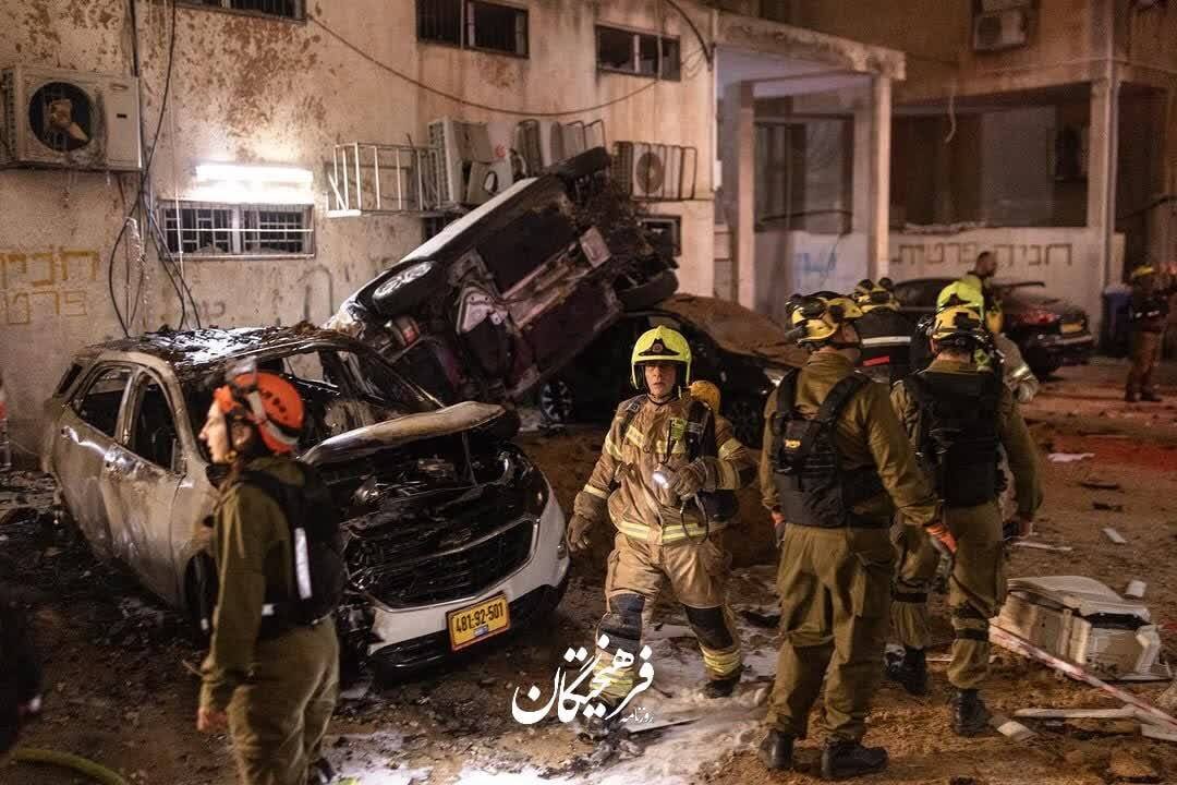 حال و احوال صهیونیست‌ها پس از حملات موشکی سپاه | تصاویر