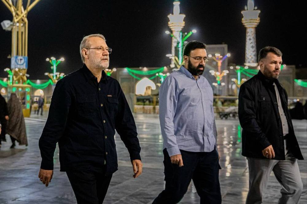 شهید علی لاریجانی و پسرش