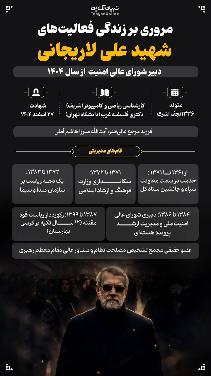 مروری به زندگی شهید علی لاریجانی | ویدئو