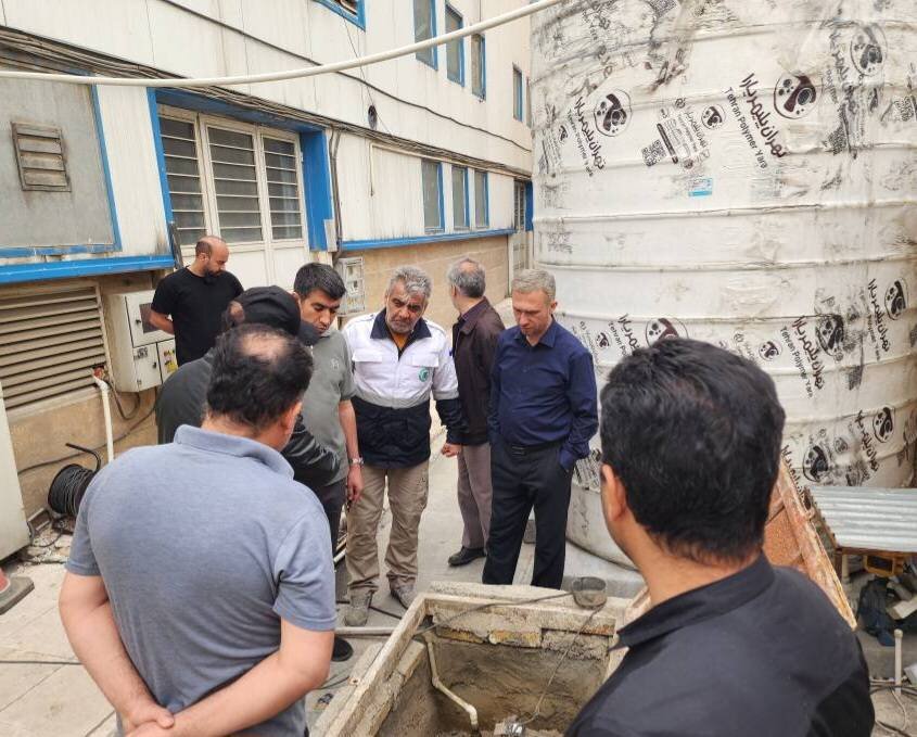 بازدید از ستاد بحران غرب تهران