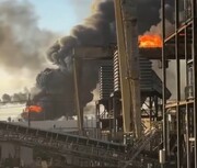 پالایشگاه نفت منفجر شد + ویدئو | لحظه وقوع انفجار در آمریکا