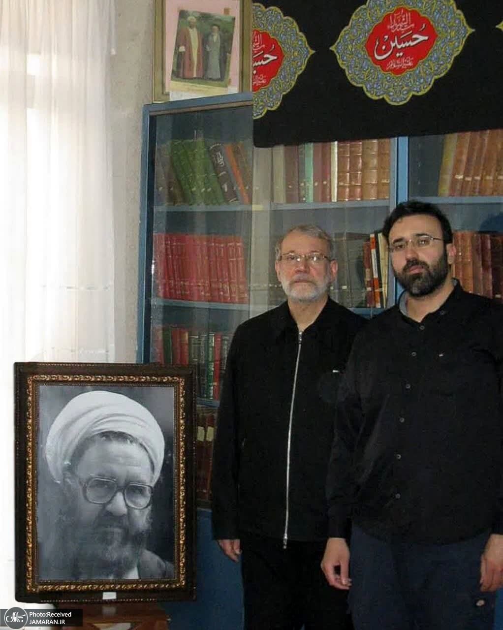 تصاویر دیده نشده از آخرین روزهای زندگی علی لاریجانی و پسرش؛ دو درخواست شهید لاریجانی از پسرش در روزهای آخر