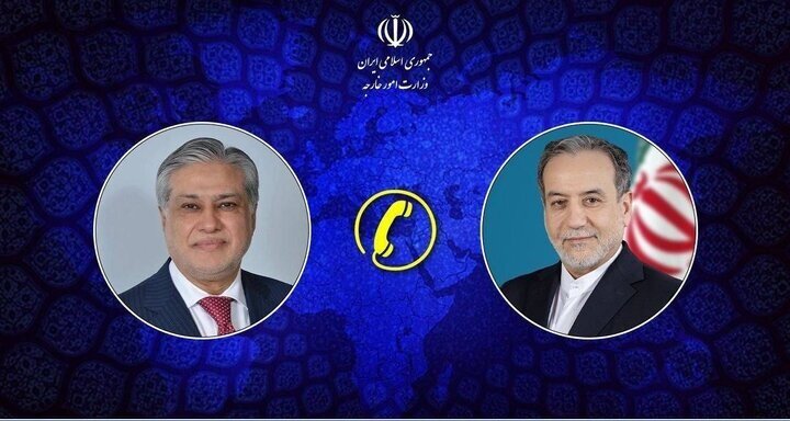 وزرای امور خارجه ایران و پاکستان