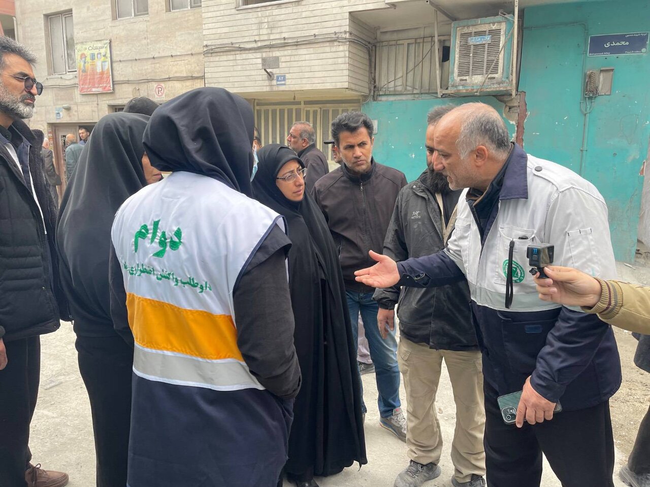 بازدید شمس احسان