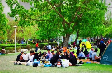 وضعیت آب و هوا در روز طبیعت | هشدار زرد برای این استان ها