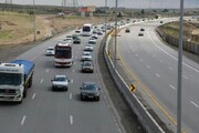 ترافیک نیمه‌سنگین تا سنگین در محورهای کندوان و هراز