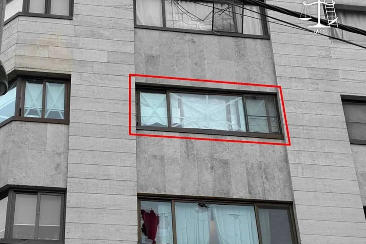 چسب زدن شیشه ها