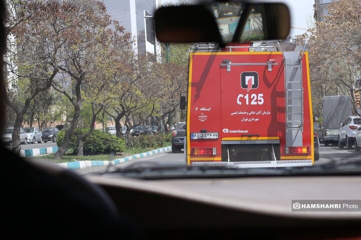 قدردانی ورزشکاران و هنرمندان از آتش نشان ها