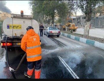 خیابان آزادی بازگشایی شد