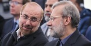 تصاویری از حضور شهید لاریجانی داخل کابین هواپیما با خلبانی قالیباف