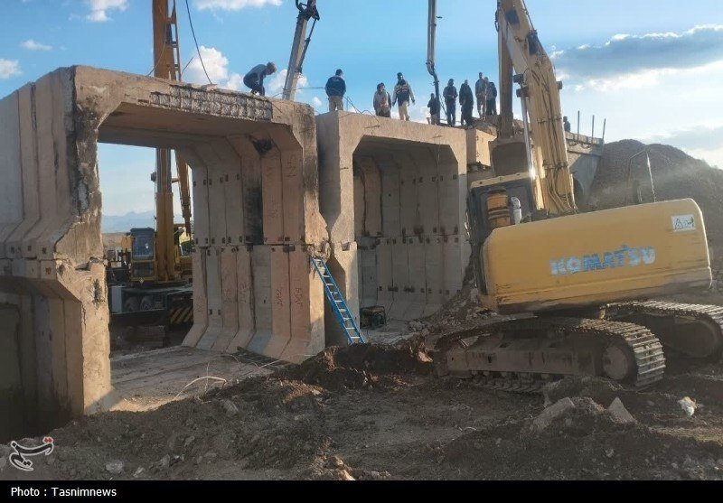 تصاویری از یک شاهکار؛ بازسازی پل هفتدهانه راهآهن در ۴۰ساعت