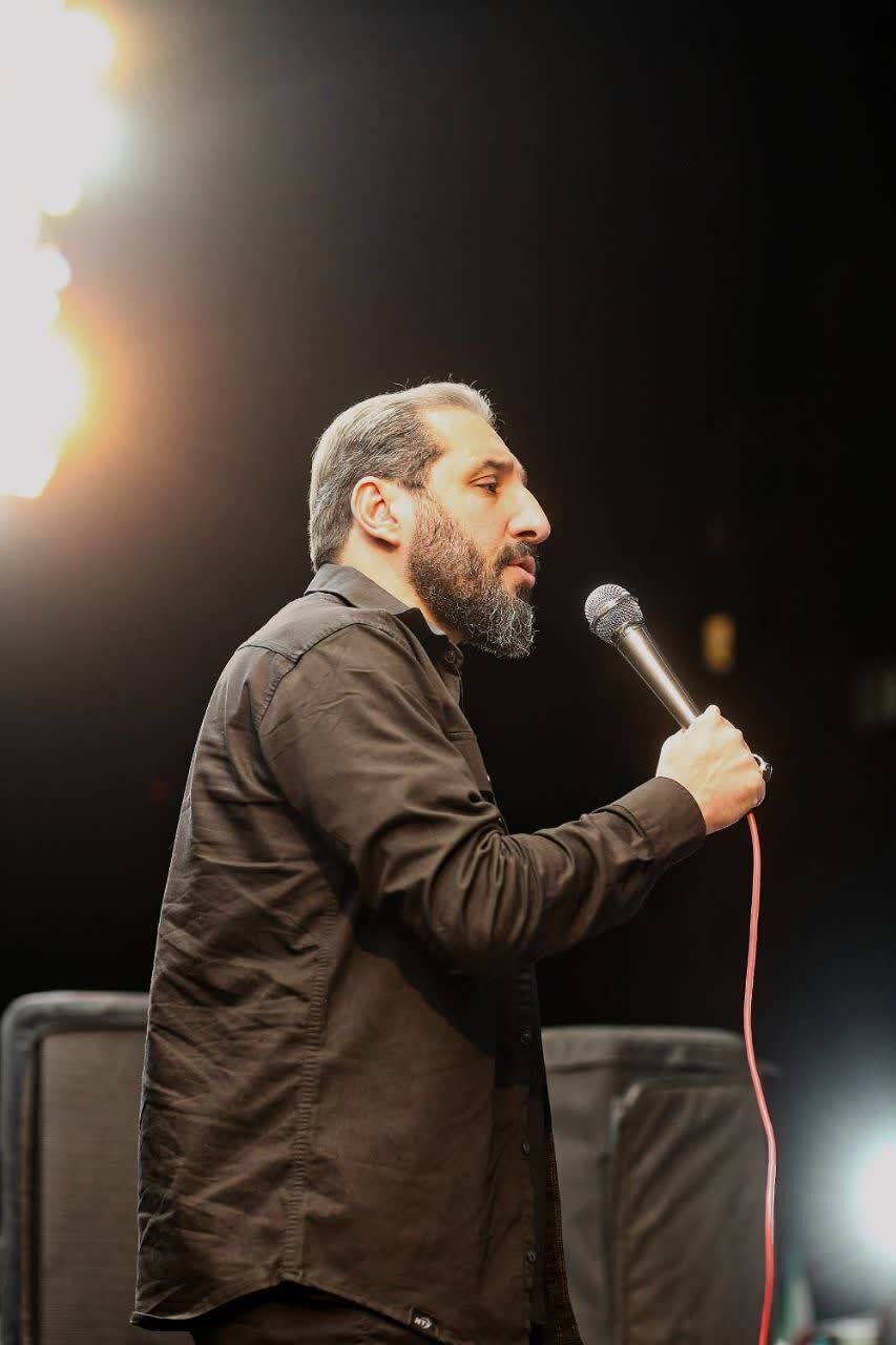 مراسم چهلمین روز شهادت رهبر شهید انقلاب در شهرک اکباتان تهران | تصاویر