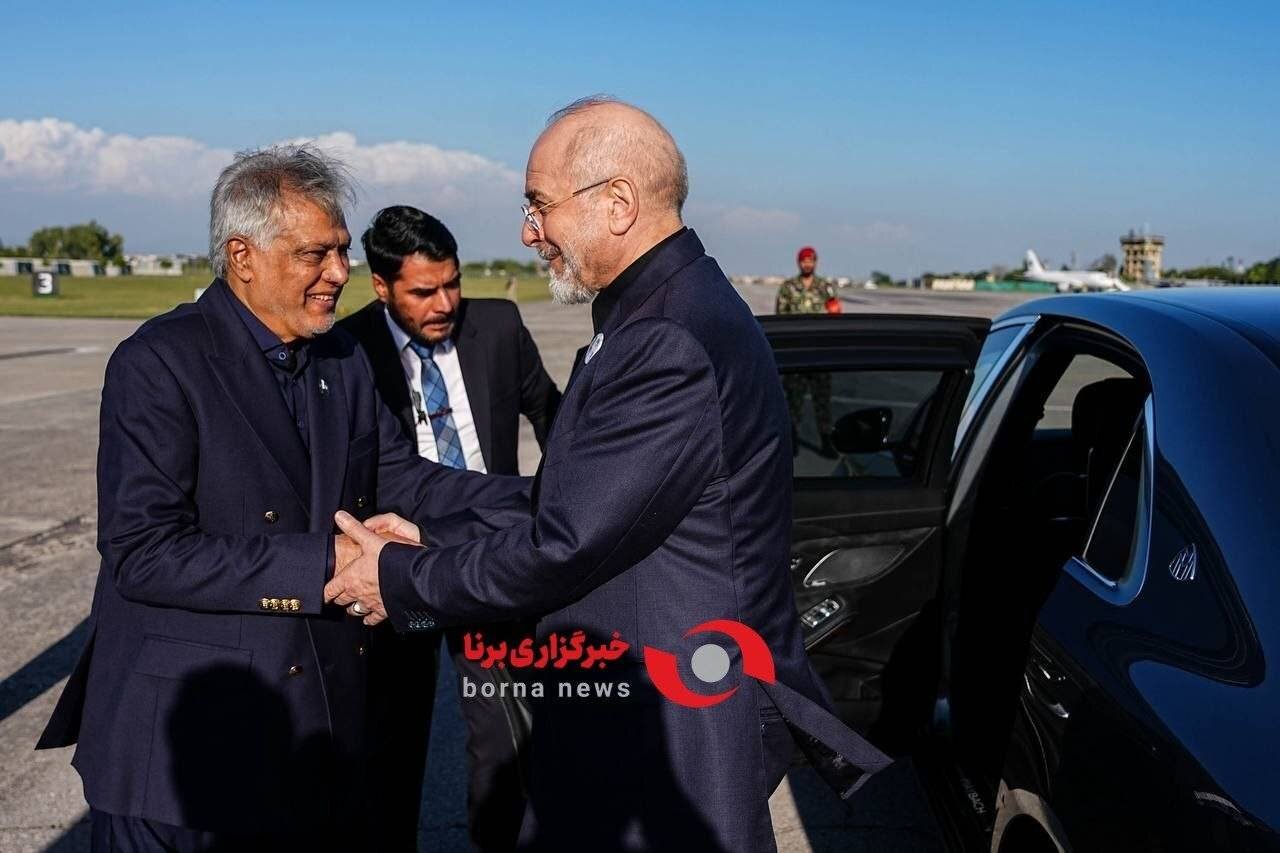 تصاویری از بدرقه رسمی هیئت ایران در بازگشت از سفر پاکستان