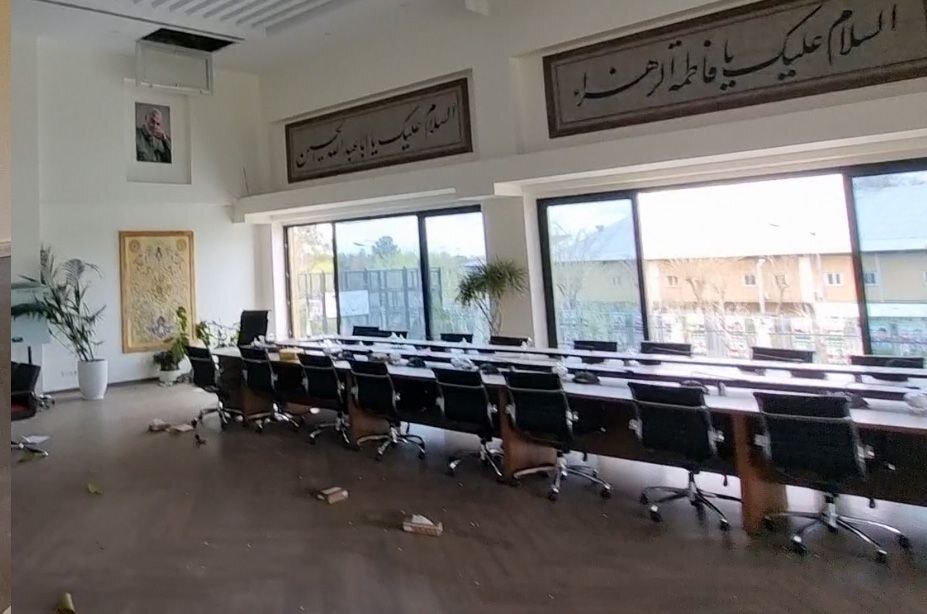 تخریب شدید کمپ تیمهای ملی و فدراسیون کشتی در حملات دشمن | تصاویر