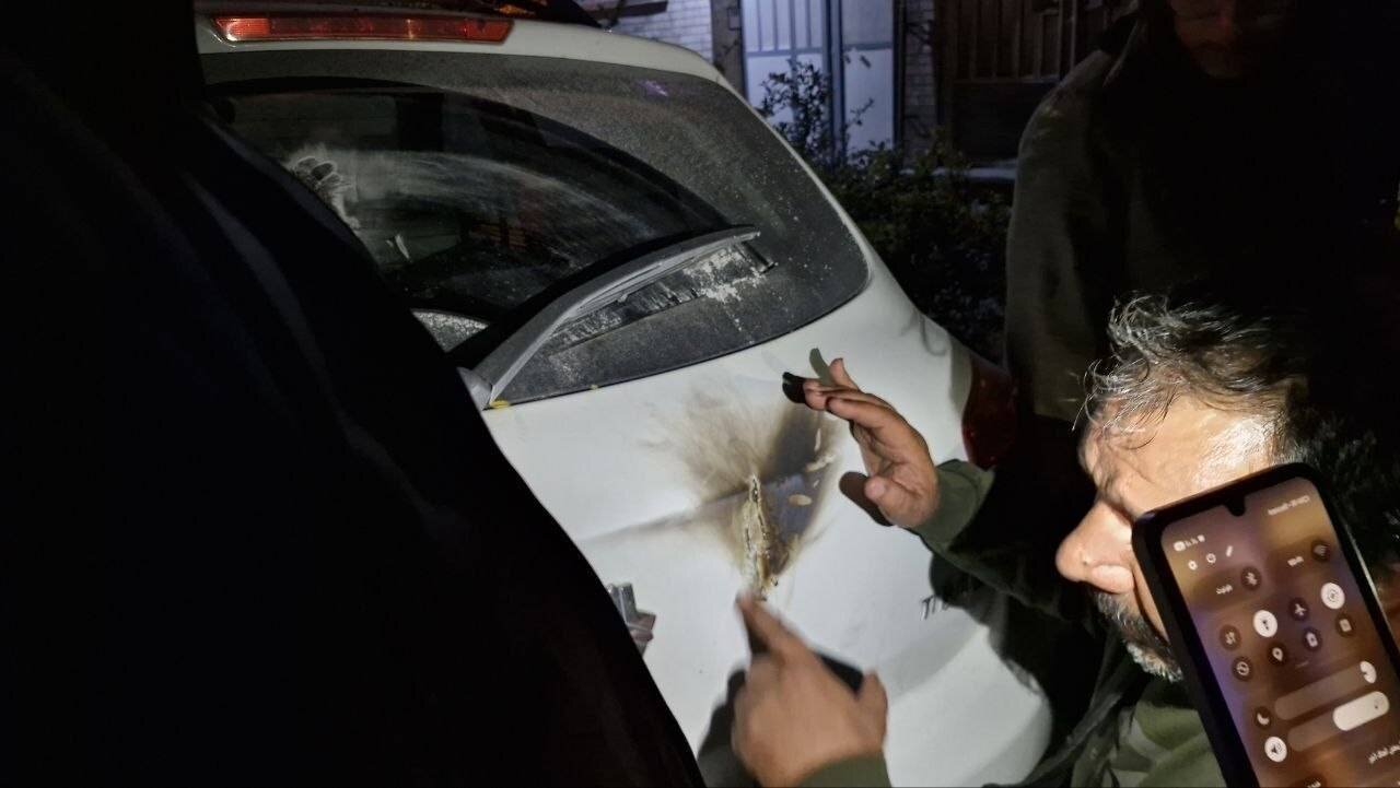 تصاویری از انفجار در منطقۀ ۱۰ تهران با بستۀ انفجاری