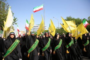 راهپیمایی دختران جان فدای ایران