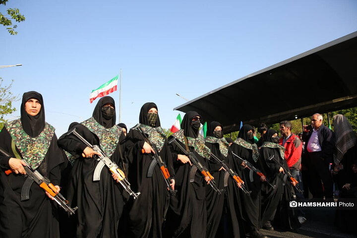 راهپیمایی دختران جان فدای ایران