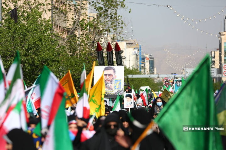 راهپیمایی دختران جان فدای ایران
