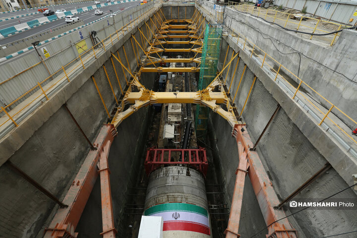 آغاز عملیات ساخت قطعه دوم خط 10 مترو تهران