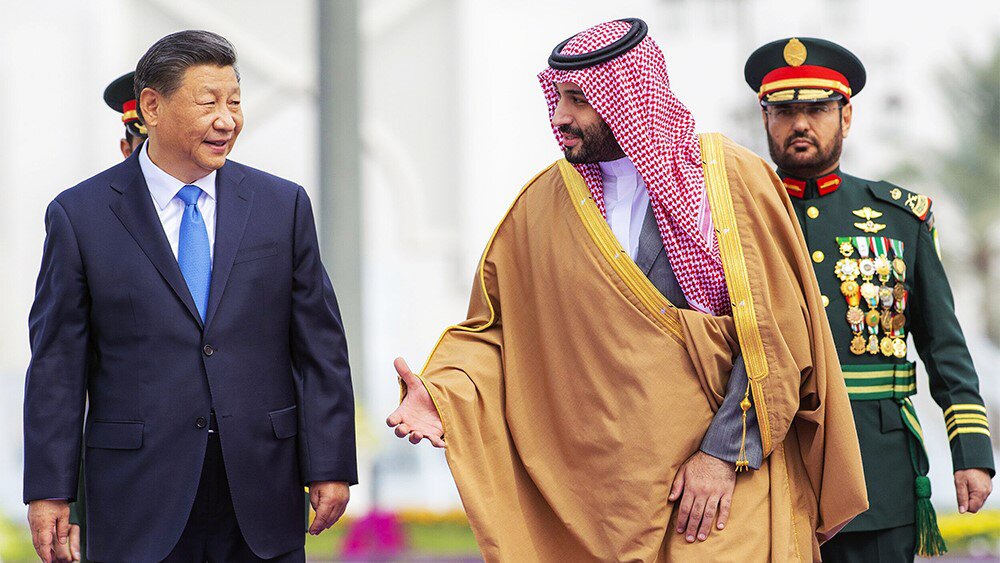 رئیس جمهور چین با بن‌سلمان