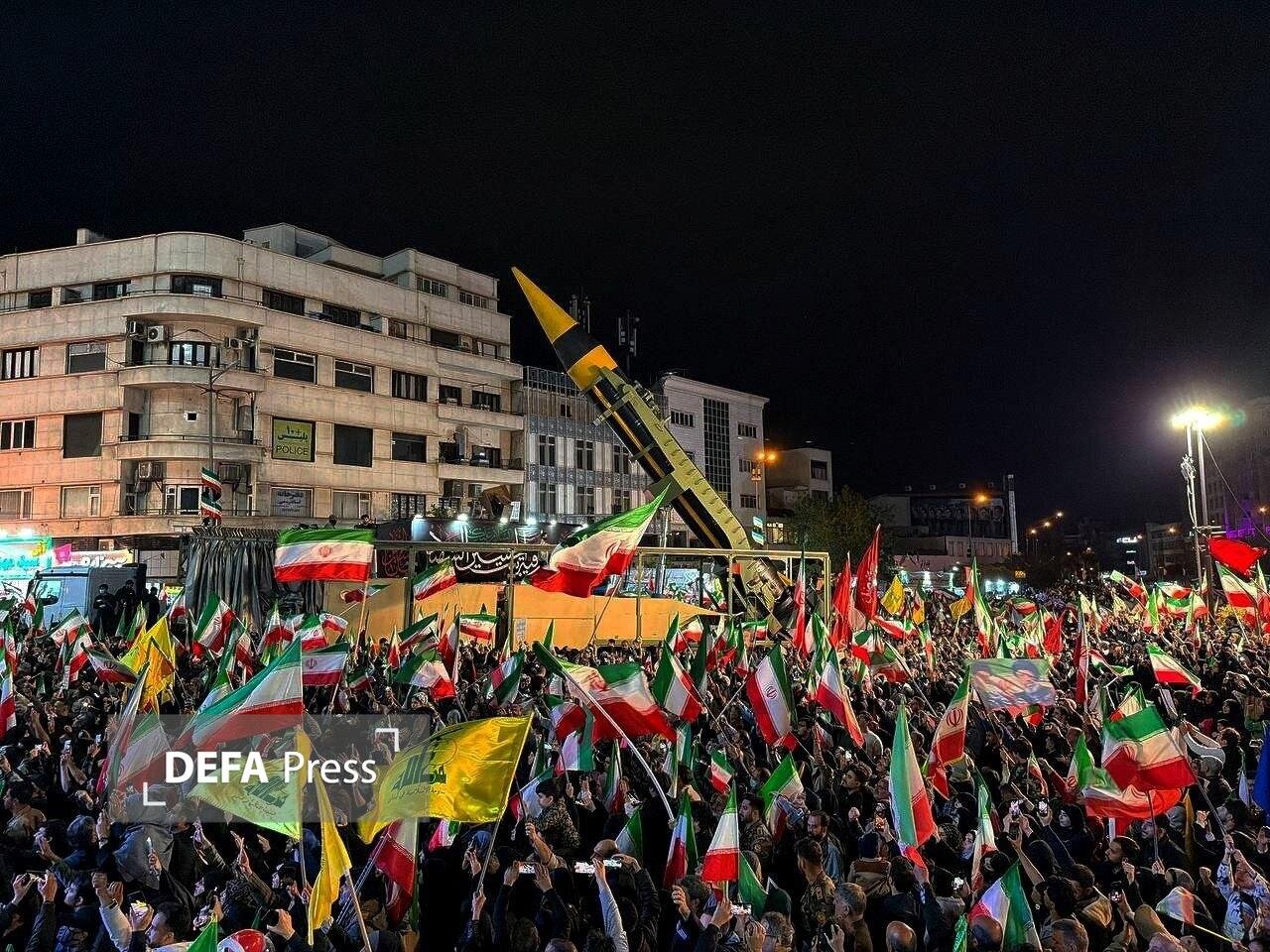 شگفتانه نیروی هوا فضای سپاه برای مردم ایران + تصاویر
