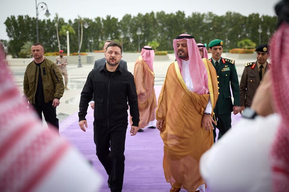 زلنسکی - عربستان
