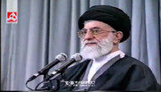 انتشار برای اولین بار؛ حضور رهبر شهید در صداوسیما هنگام ریاست شهید لاریجانی
