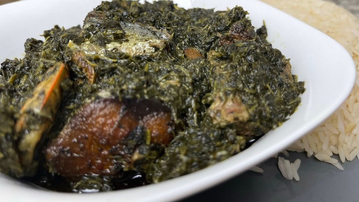 خورشت آلو اسفناج
