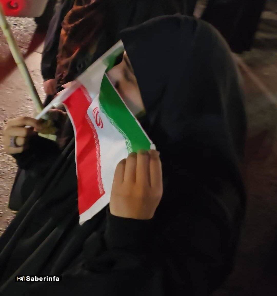 آخرین عکس دختر شهیده شهید خطیب چند روز قبل از شهادت