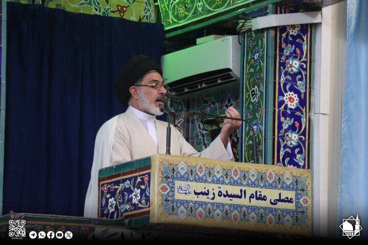 ببینید؛ تصویری از صحنه ترور امام جماعت حرم حضرت زینب (ع) در سوریه