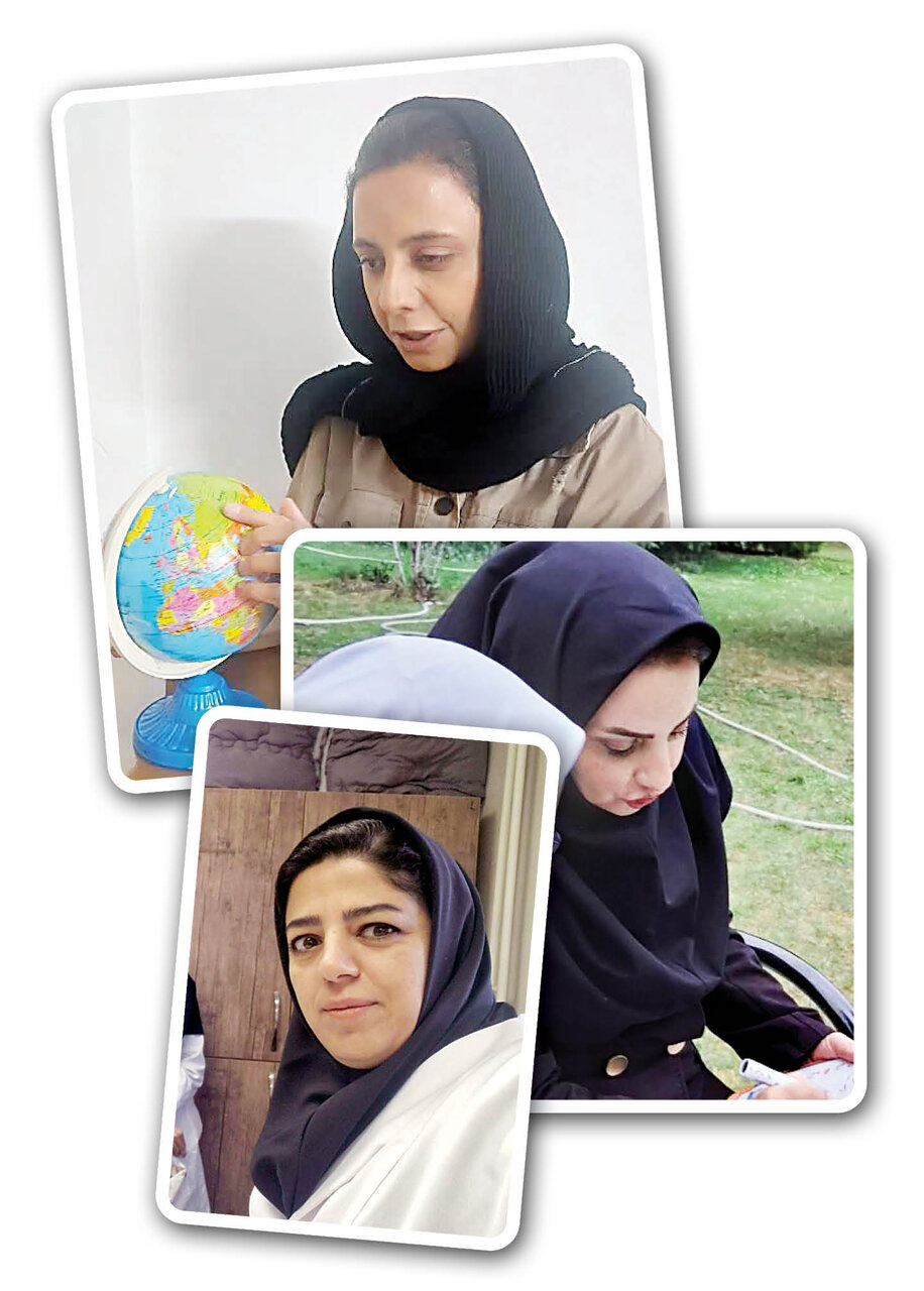 معلمی در شرایط خاص | کلاس درسی که در پارک برگزار شد تا کسی جانماند