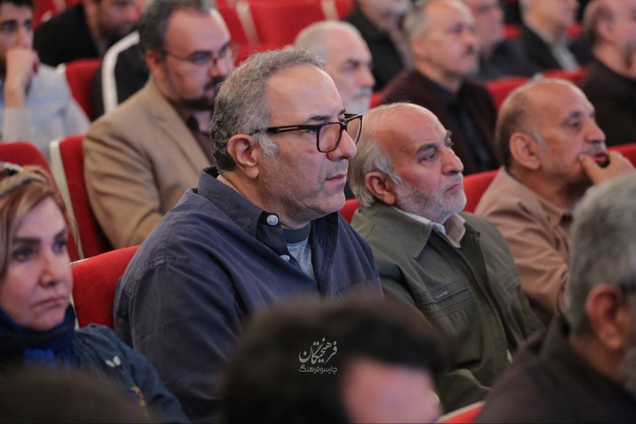 بازیگرانی که برای مراسم شهید لاریجانی آمدند |ببینید