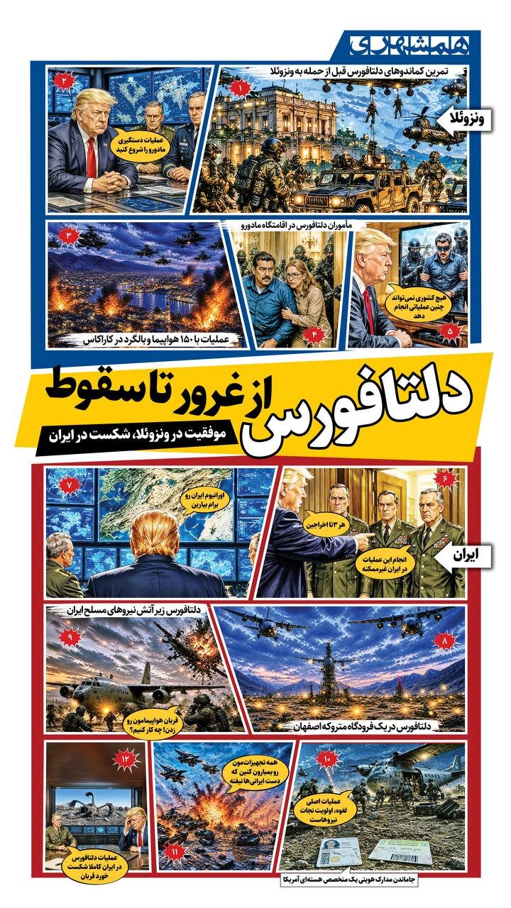 روزی که دلتافورس در ایران زمینگیر شد + اینفوگرافیک