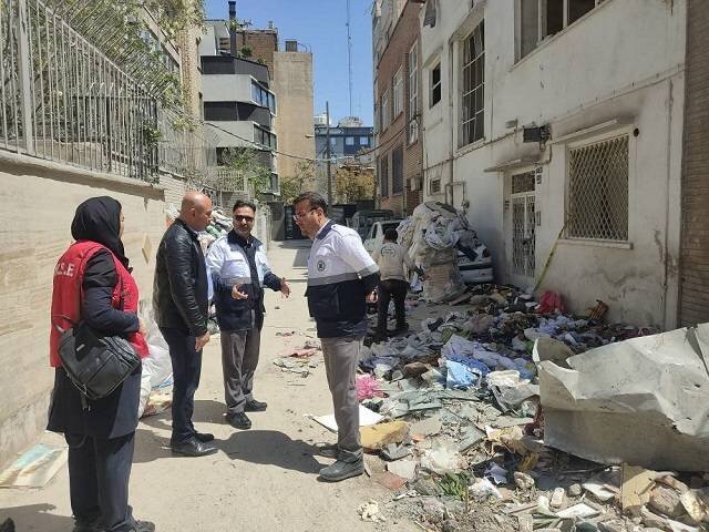 مدیریت بحران شهر تهران