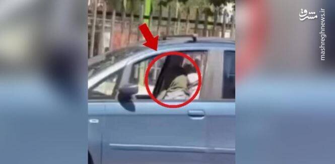 حضور مشکوک زنان منافق در مقابل مدارس! + عکس