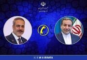 رایزنی تلفنی عراقچی و وزیر خارجه ترکیه