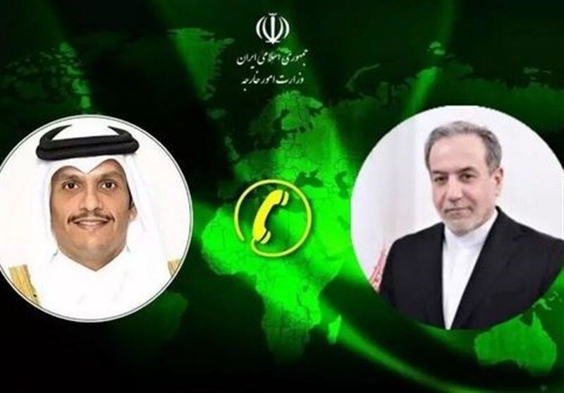گفتگوی عراقچی با وزیر خارجه قطر پس از دیدار با مقامات آمریکایی