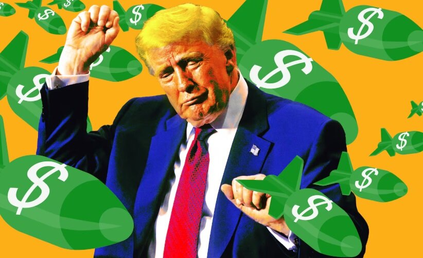 trump making money