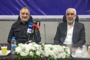 نشست مشترک شهردار تهران و رئیس عتبه مقدس علوی
