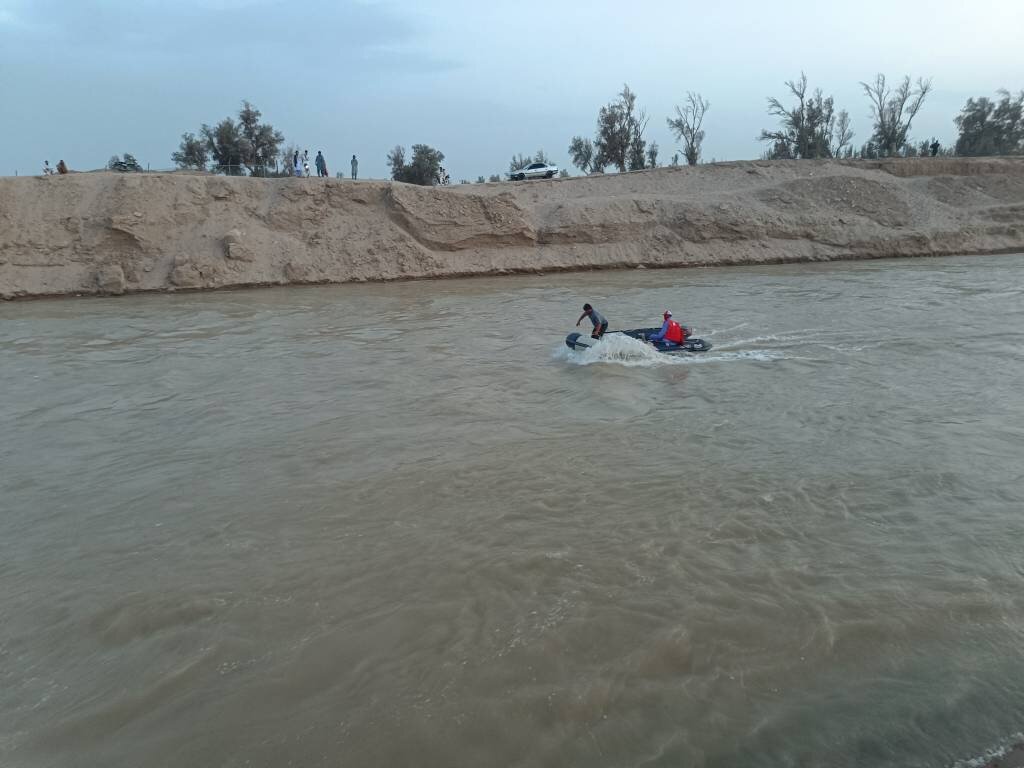 تفریح مرگبار ۴دختر و پسر نوجوان در کنار رودخانه
