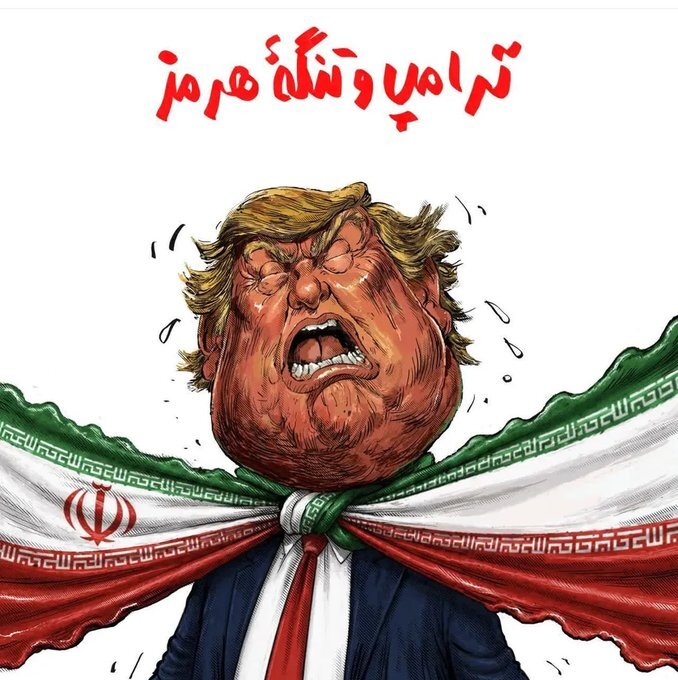 اقتدار موج شکن | روایت بصری از تسلط ایران بر تنگه هرمز در نبرد رسانه‌ای