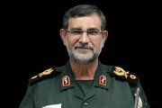 تصویری از سردار شهید تنگسیری در پیاده روی اربعین حسینی