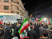 بدرقه تیم ملی فوتبال ایران از میدان انقلاب اسلامی+تصاویر