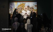 بزرگداشت فردوسی و قهرمانانش در باغ موزه دفاع مقدس +تصاویر