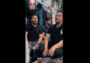 همخوانی اعضای تیم ملی کشتی آزاد در حرم امام‌ رضا(ع) | ویدئو