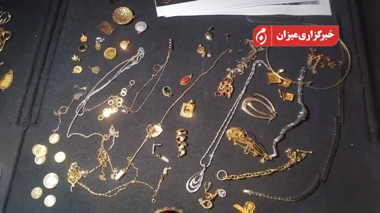 دستگیری زوج سارق حرفهای طلاجات در پایتخت | تصاویر