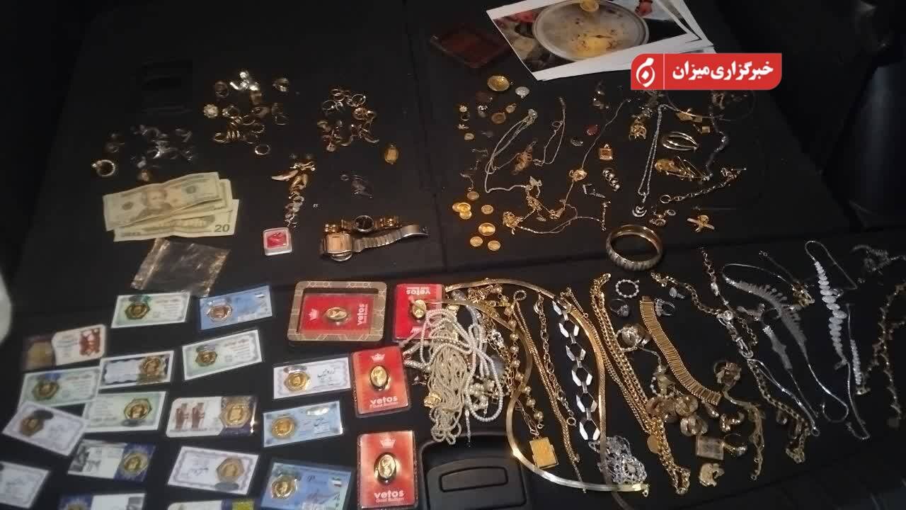دستگیری زوج سارق حرفهای طلاجات در پایتخت | تصاویر