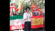 اجرای نماهنگ «ممنون اسپانیا» مقابل یک سفارت | ویدئو