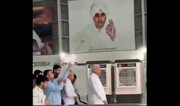 عجیب ترین نحوه بازدید از یک معبد با کولر سیار! | ویدئو