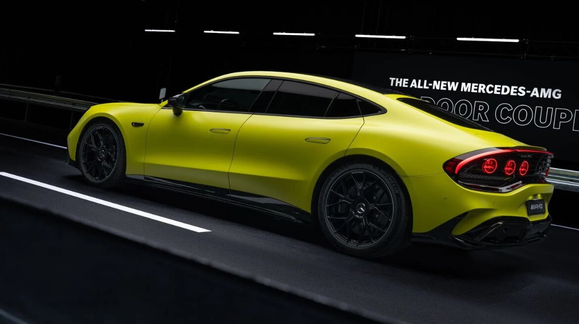 مرسدس-AMG GT برقی؛ شاهکاری که قوانین شتاب را دوباره تعریف می‌کند